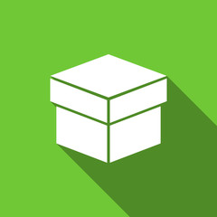 Obraz premium box flat icon