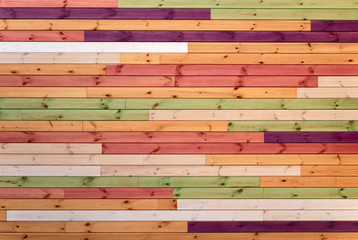 Painted wood background.