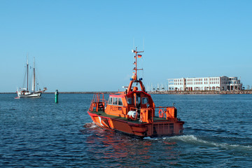 Fototapeta premium Lotsenboot