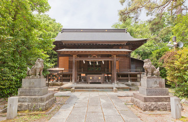 Obraz premium Shinobusuwa (Toshogu) Shinto Shrine in Gyoda, Japan