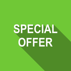 special offer flat icon