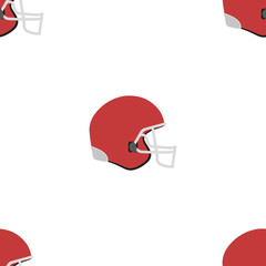Universal vector american football seamless patterns tiling. 