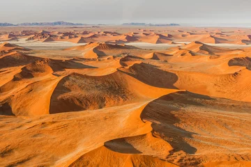 Papier peint photo autocollant rond Sécheresse Sossusvlei desert