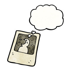 cartoon old photograph