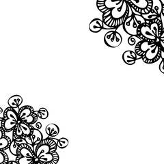 beautiful bright floral seamless pattern