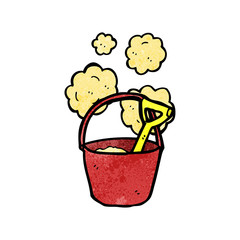 bucket and spade cartoon