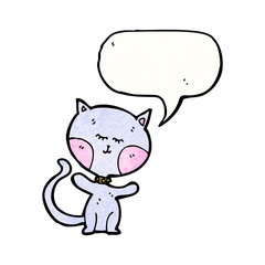 funny cartoon cat