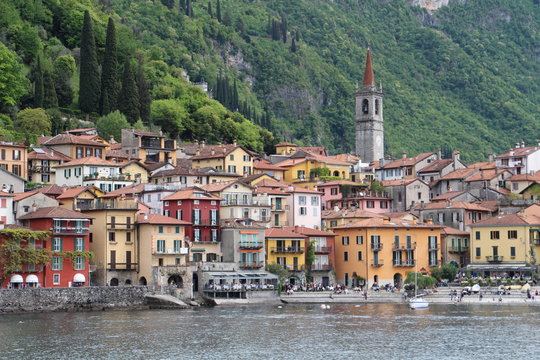 Vistas del Lago di Como. Italia
