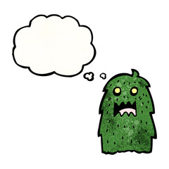 cartoon monster