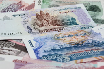 Fototapeta premium Cambodia Riels