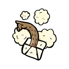 pointing hand from envelope