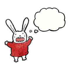 Retro cartoon with texture. Isolated on White.