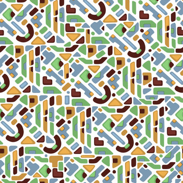 Ethnic seamless pattern. Vector illustration