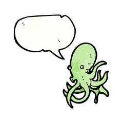 cartoon octopus