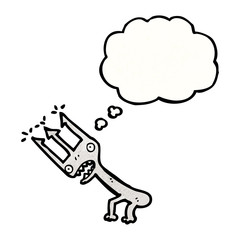 cartoon fork