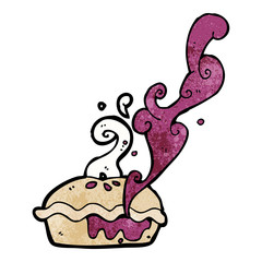 hot cherry pie cartoon