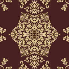 Damask Seamless Vector Pattern