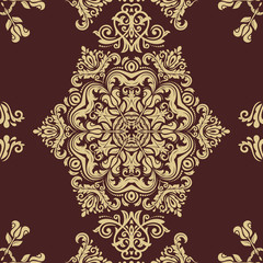 Damask Seamless Vector Pattern