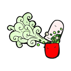 medical pill cartoon
