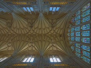 Winchester Cathedral, Winchester, Hampshire, England. - obrazy, fototapety, plakaty