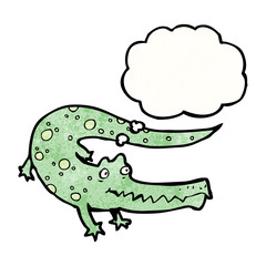 cartoon crocodile