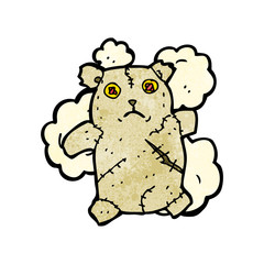 old teddy bear cartoon