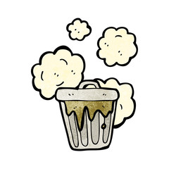 smelly old bin cartoon