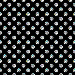 Amazing diamonds pattern. Jewelry texture. Vector illustration