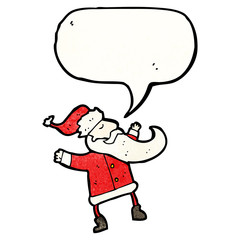 cartoon santa