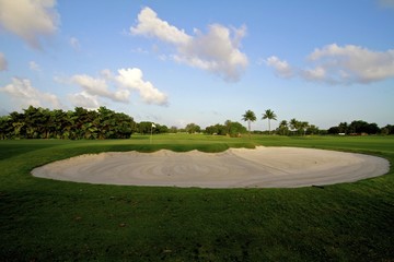 Golf course in South Florida