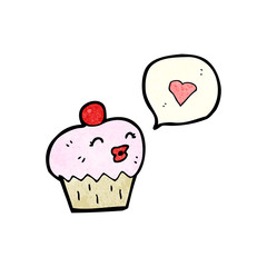 cartoon cupcake