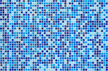 Fototapeta premium Blue glass mosaic