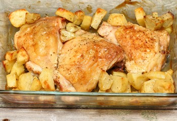 Chicken and Potato Roast