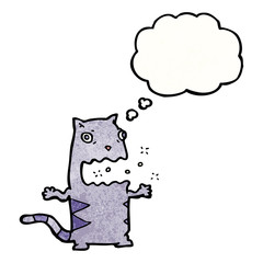 burping cat cartoon
