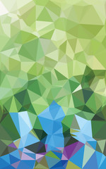 Colorful polygonal background