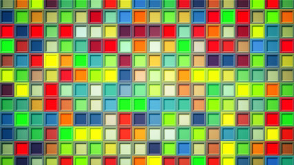 colorful squares abstract background