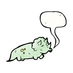 friendly cartoon dinosaur