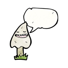cartoon mushroom