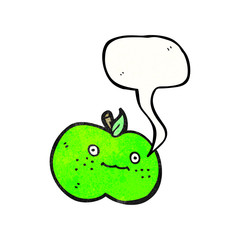 cartoon apple