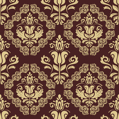 Damask Seamless Vector Pattern