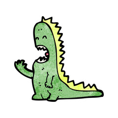 cartoon dinosaur