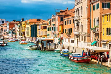 Fototapeten Canal Grande in Venedig, Italien © Pavlo Vakhrushev