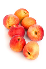 Whole white nectarines