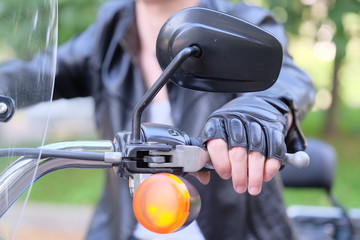 motor-cyclist