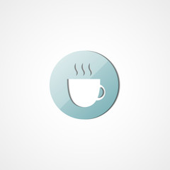 Coffee cup web icon