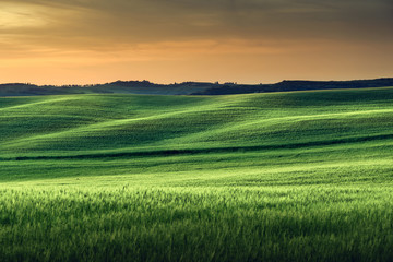 tuscany sunset, Italy