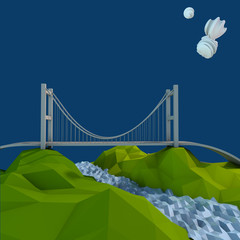 İstanbul Low poly