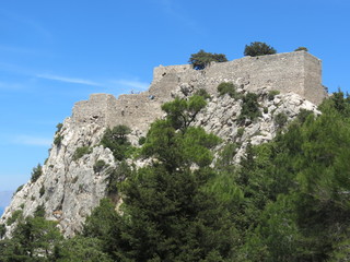 Grèce - Ile de Rhodes - Chateaude Monolithos