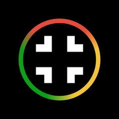 Obraz premium Modern App Icon