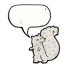 cartoon squirrel